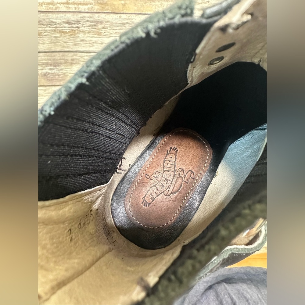 Freebird Whiskey Boot Olive - Picture 9 of 10